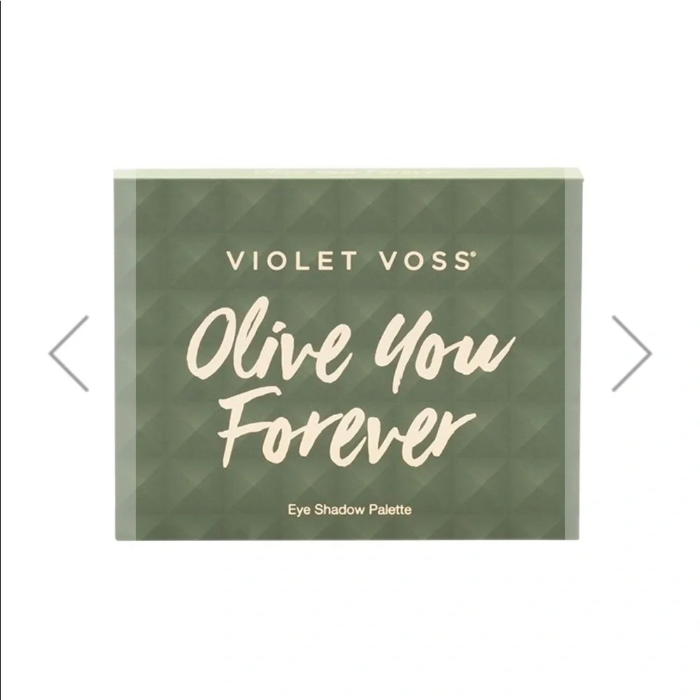 VIOLET VOSS Olive You Forever Eyeshadow Palette $34 Black Owned Beauty